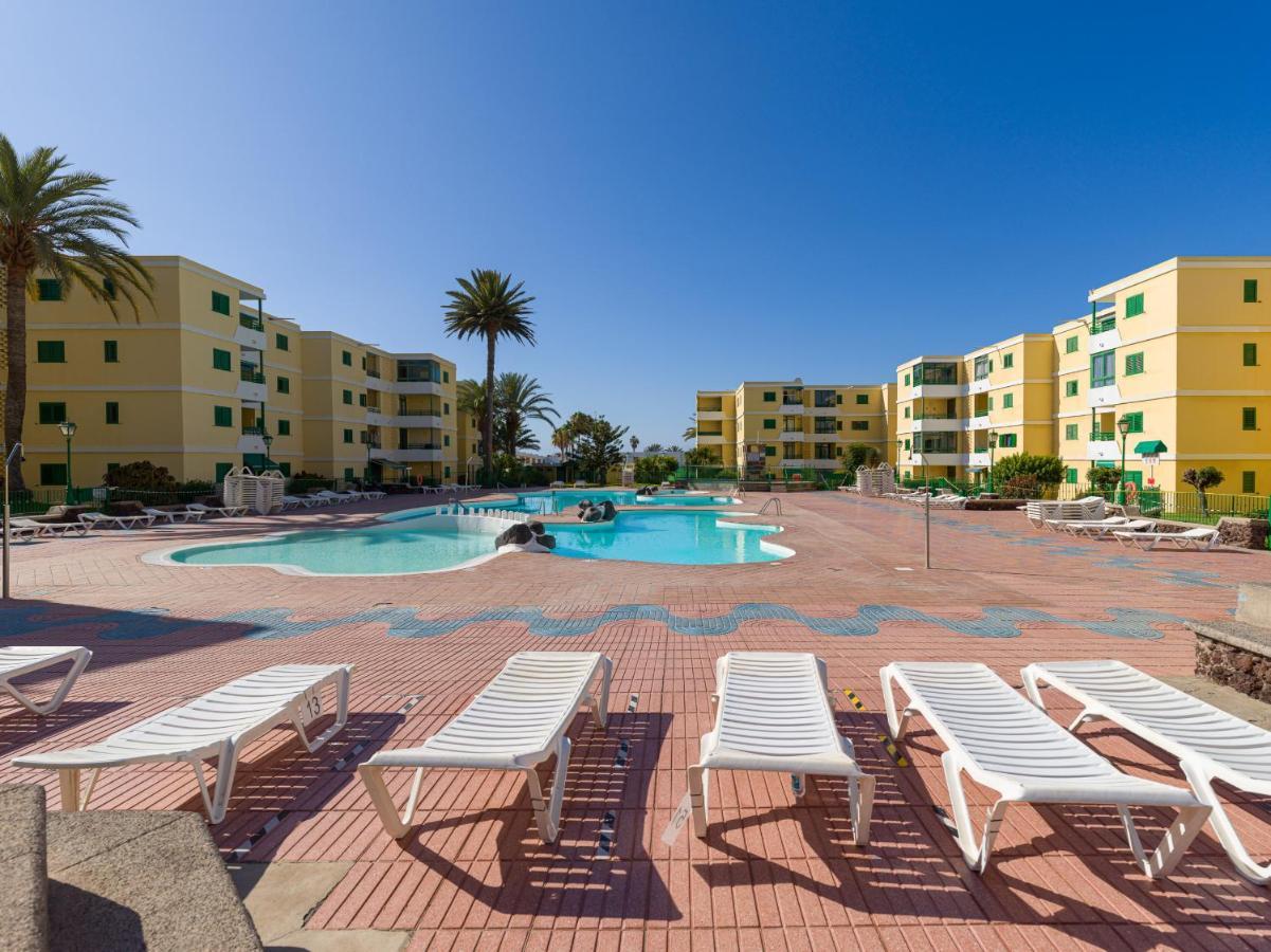 Apartamento con piscina en Maspalomas Playa del Ingles  Bagian luar foto