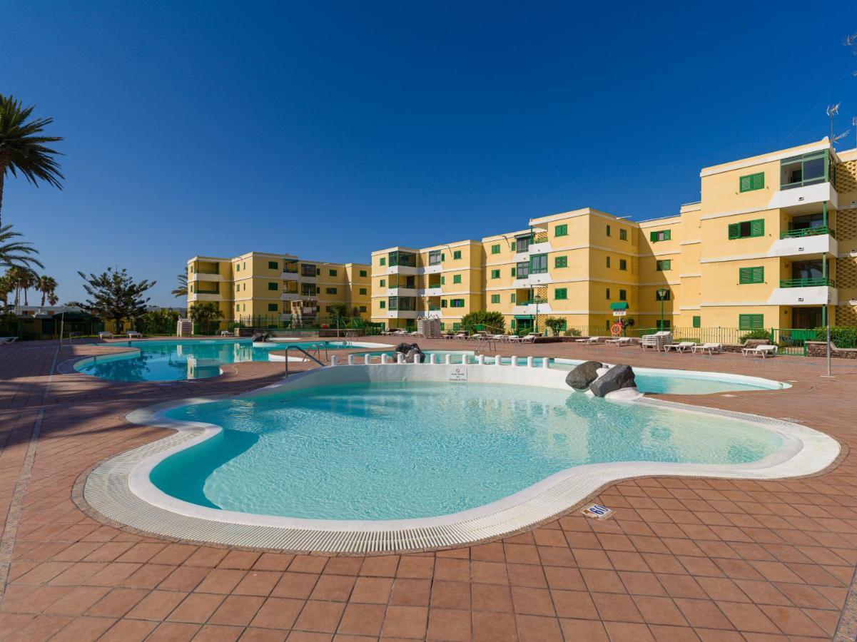 Apartamento con piscina en Maspalomas Playa del Ingles  Bagian luar foto