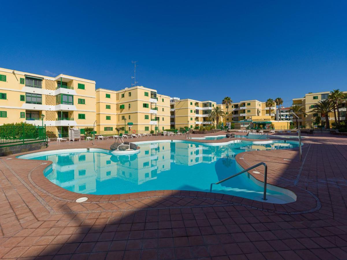 Apartamento con piscina en Maspalomas Playa del Ingles  Bagian luar foto